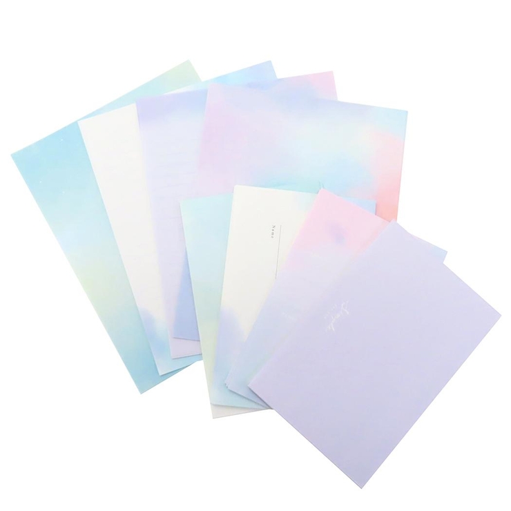 レターセット ボリューミーレター ウォーターカラー | cinemacollection | 詳細画像1 