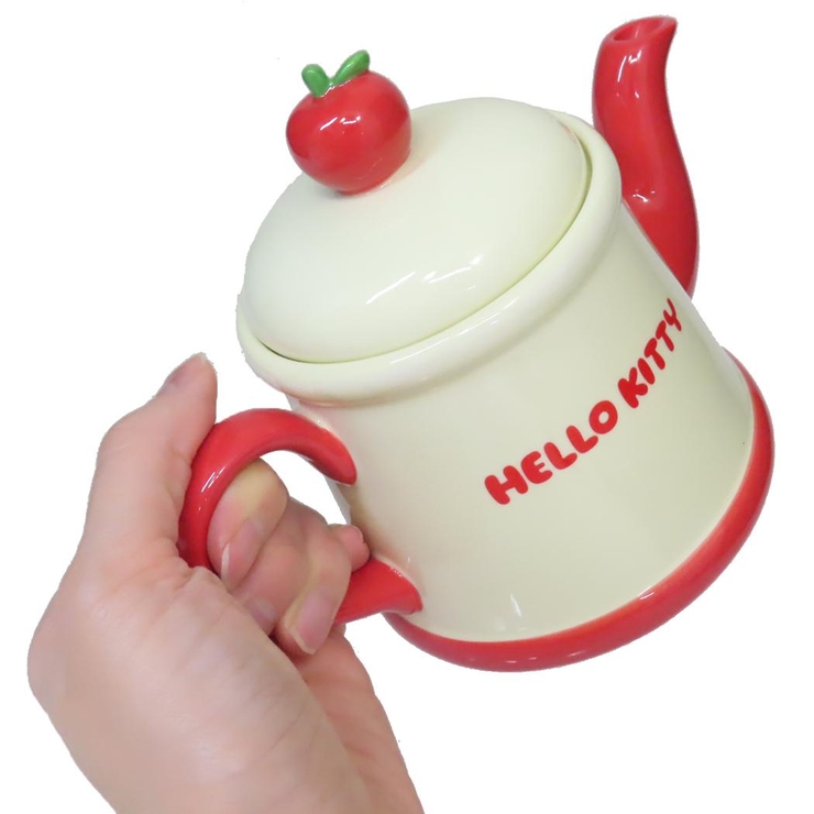 ハローキティ 陶磁器製急須 ティーポット | cinemacollection | 詳細画像2 