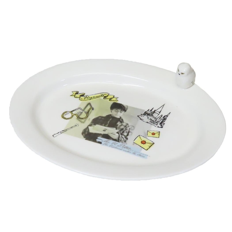ハリーポッター　プレート　  ハリーポッター 中皿 フィギュア付きプレート[品番：BREW0132313