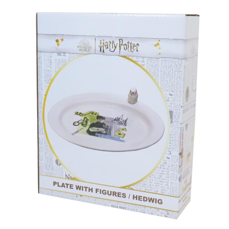 ハリーポッター 中皿 フィギュア付きプレート[品番：BREW0132313
