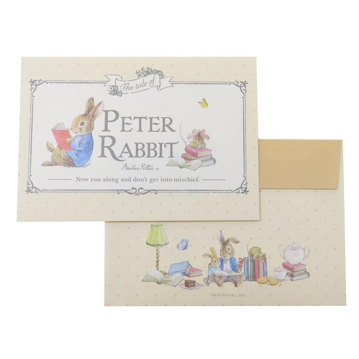 ピーターラビット 洋書 英語版 レターセット付き
