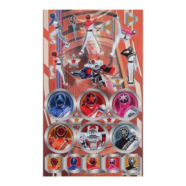 爆上戦隊ブンブンジャー シールキャラクター トリプルキラッと