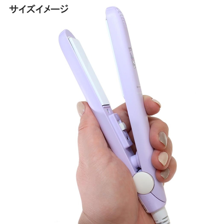 シナモロール 生活雑貨 ポーチつきコンパクトヘアアイロン[品番