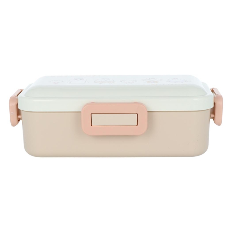 ランチロック　4コ スケーター お弁当箱 1段 650ml 抗菌 4点ロック レトロキャット