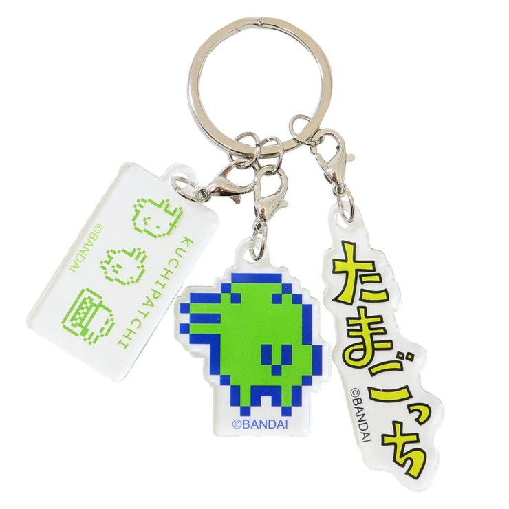 たまごっち キーリング 3連アクリルキーホルダー | cinemacollection | 詳細画像1 