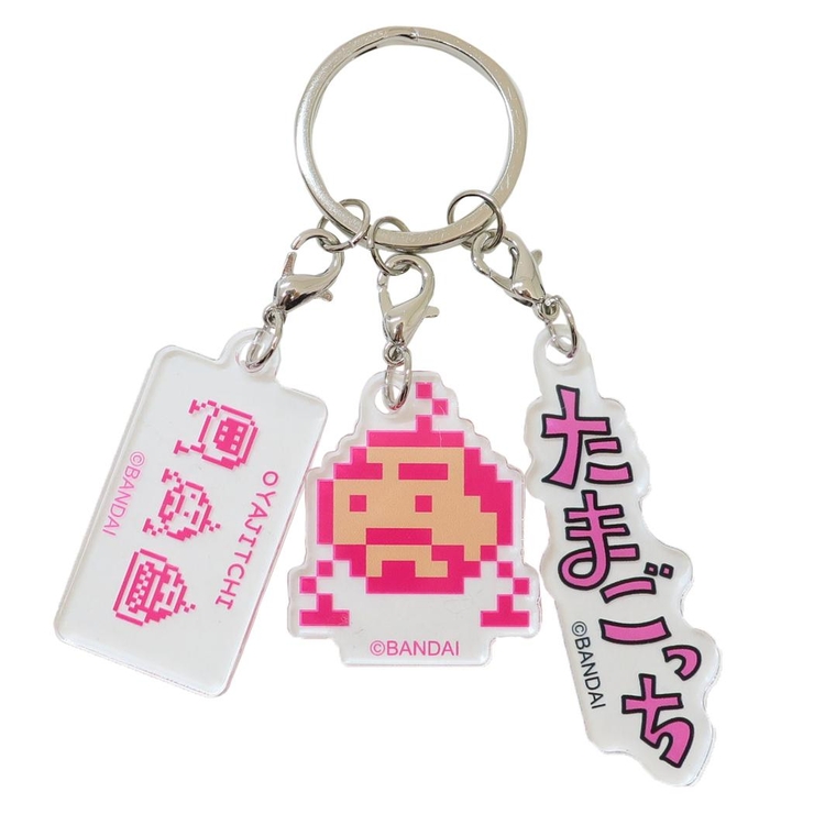 たまごっち キーリング 3連アクリルキーホルダー | cinemacollection | 詳細画像1 