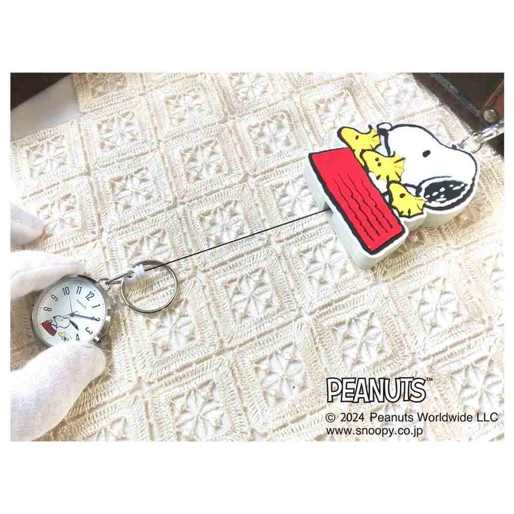 【20%OFF】スヌーピー キーホルダー時計 ラバーリールKCウォッチG | cinemacollection | 詳細画像3 