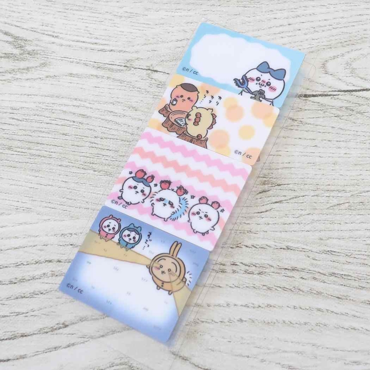 ちいかわ×サンリオキャラクターズ 一筆メモふせん 2点セット ちいかわ