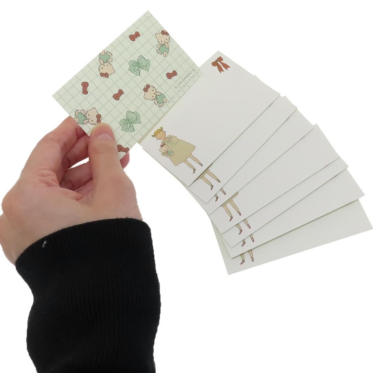 ハローキティ ミニメッセージカード ミニネームカード8枚セット[品番