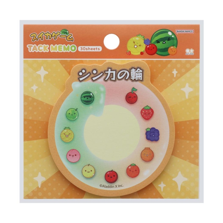 スイカゲーム 付箋 ダイカット付箋 | cinemacollection | 詳細画像1 