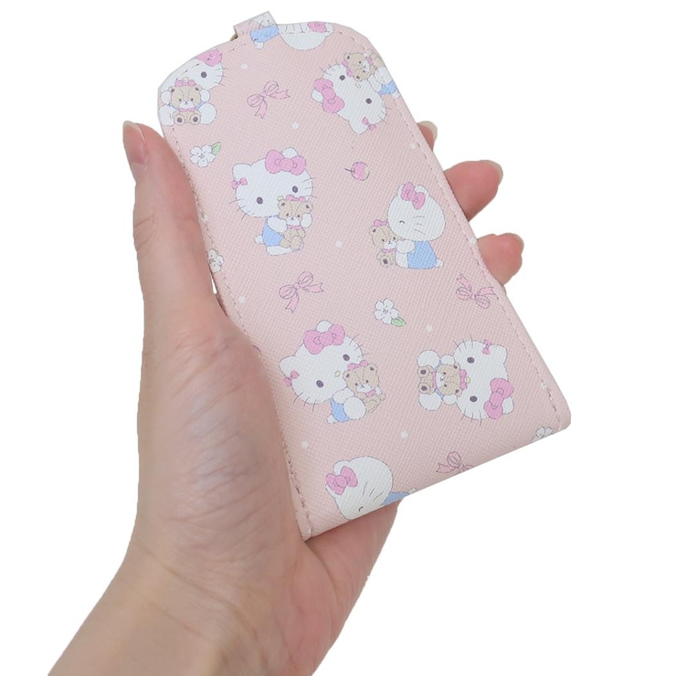 ハローキティ キーカバー リール付きキーケース[品番：BREW0141687