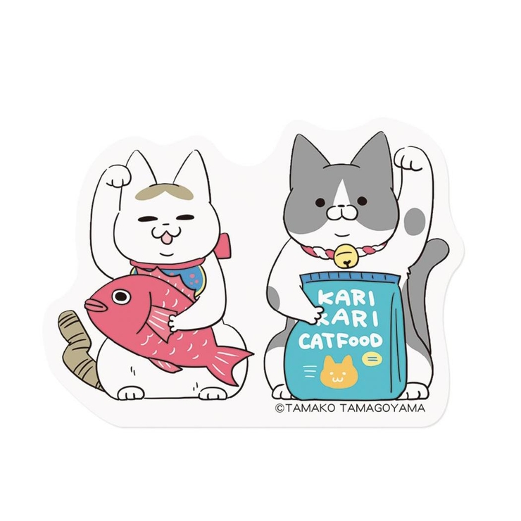 うちの猫がまた変なことしてる ダイカットシール ステッカー | cinemacollection | 詳細画像2 