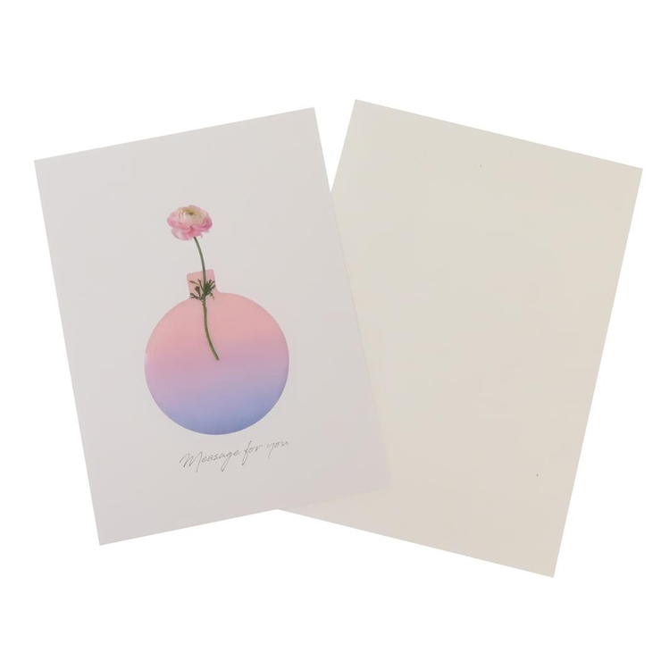グリーティングカード シースルーカード 花瓶 | cinemacollection | 詳細画像1 
