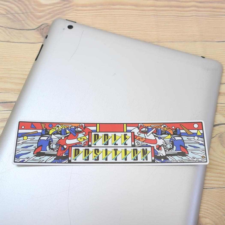 レアもの ポールポディション II NAMCO ステッカー ポールポディション II NAMCO ステッカー