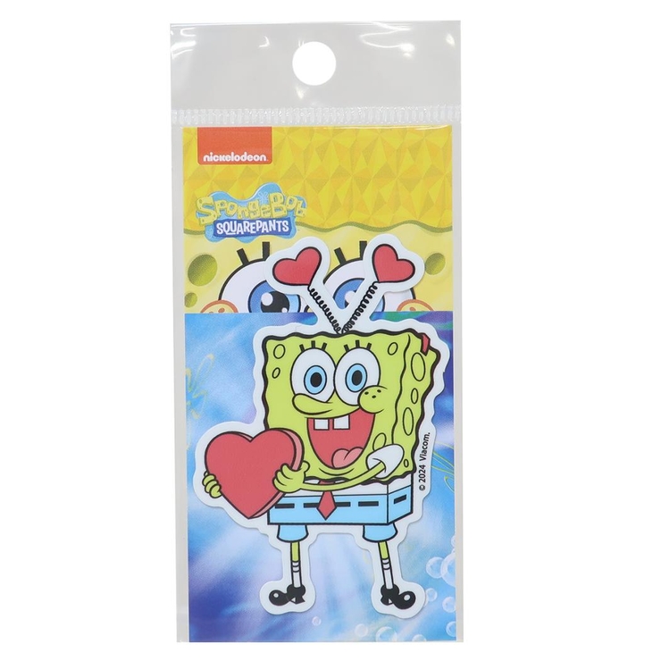 スポンジボブ ビニールシール ダイカットミニステッカー[品番