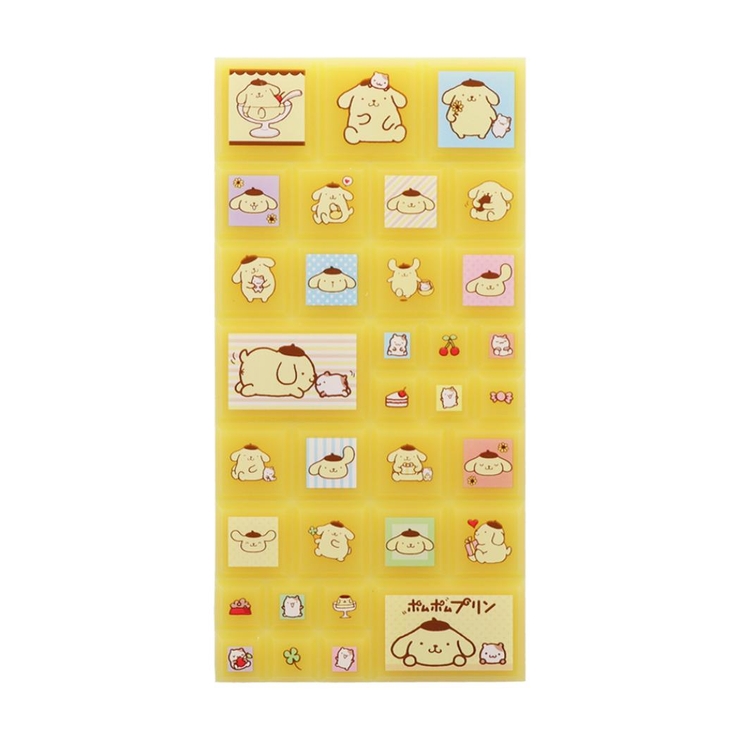 ポムポムプリン シールシート タイルシール[品番：BREW0142046