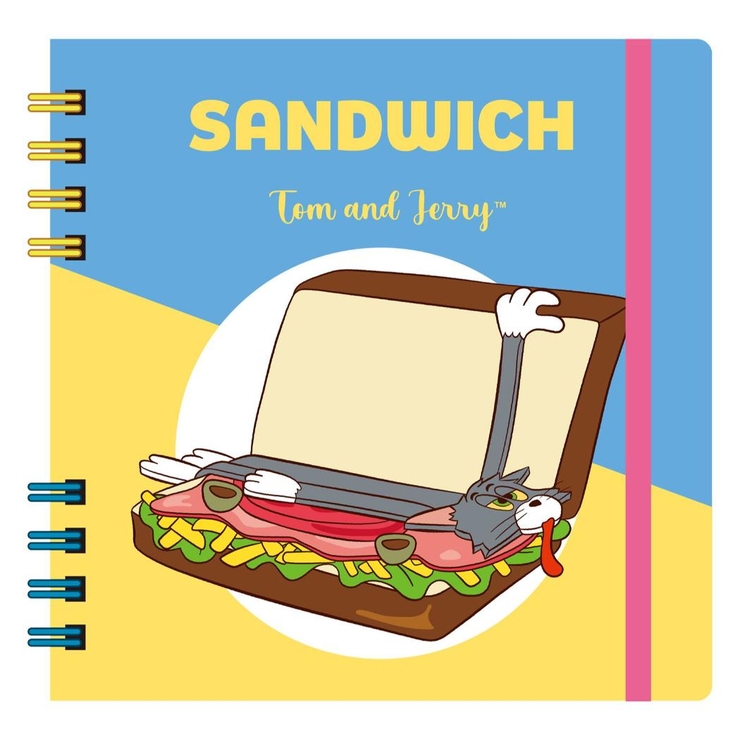 トムとジェリー 方眼ノート スクエアリングノート | cinemacollection | 詳細画像1 