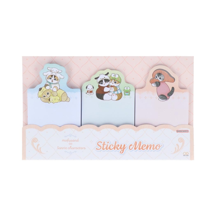 mofusandxサンリオキャラクターズ 付せん ダイカット付箋 | cinemacollection | 詳細画像1 