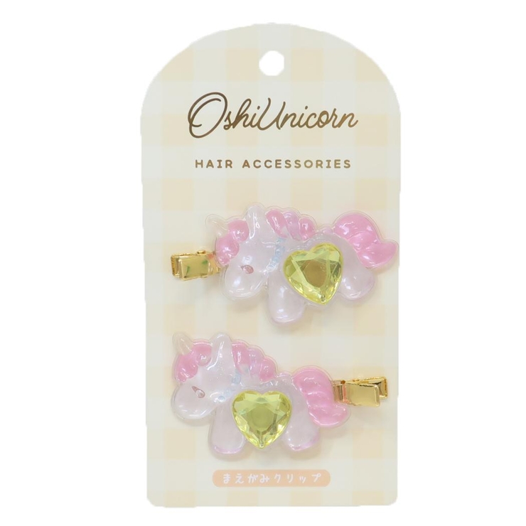 ヘアアクセ 推しポニー前髪クリップ 粧美堂 推し活 かわいい グッズ