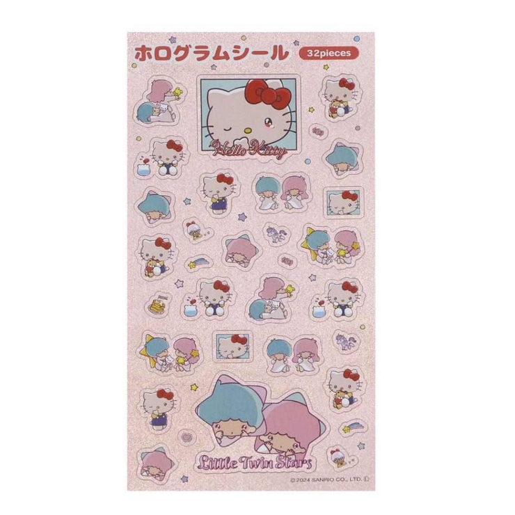 ハローキティ＆リトルツインスターズ キキ＆ララ シールシート[品番 