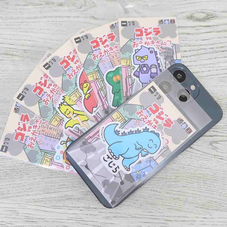 ゴジラVSおえかきさん ダイカットシール ビニールステッカー | cinemacollection | 詳細画像2 