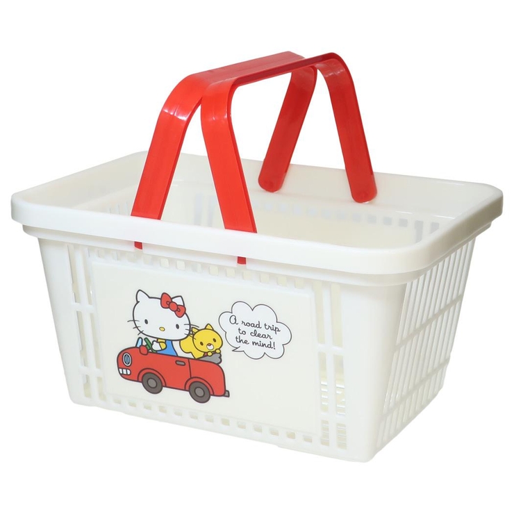 ハローキティ 収納用品 キャラバスケット[品番：BREW0145965