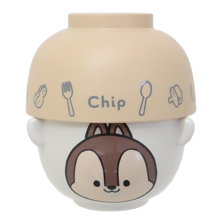チップ＆デール ご飯セット 汁椀茶碗セット | cinemacollection | 詳細画像1 