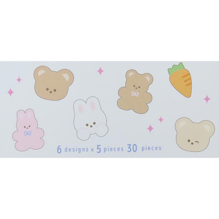 フレークシール パフスポンジシールフレーク kuma＆usagi | cinemacollection | 詳細画像2 