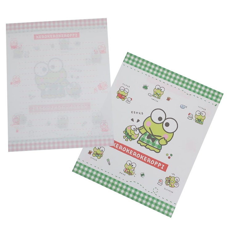 けろけろけろっぴ 手紙セット レターセット[品番：BREW0147484