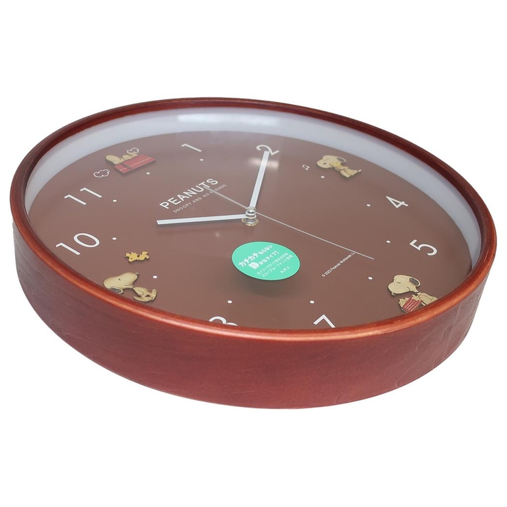 スヌーピー 壁掛け時計 ウッドパーツクロック[品番：BREW0148166