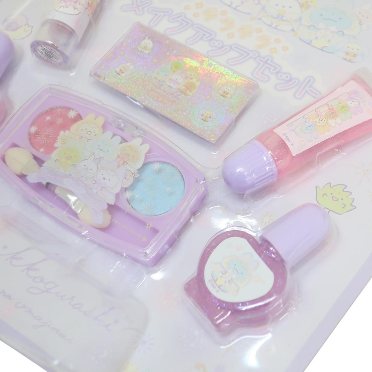 【2024年製 新品】 すみっコぐらし キッズコスメ キラキラメイクアップセット[品番 アイシャドウ