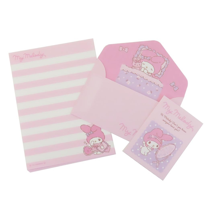 マイメロディ 手渡し手紙セット ミニレターセット[品番：BREW0147912