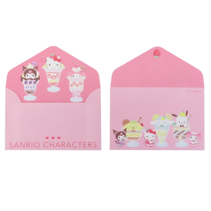 サンリオキャラクターズ 手渡し手紙セット ミニレターセット