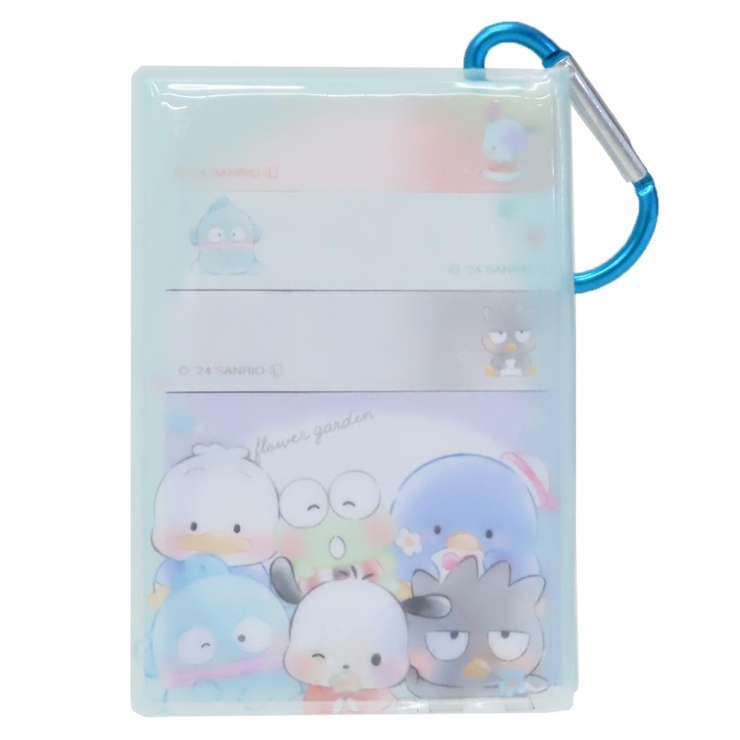 サンリオキャラクターズ 付箋 カラビナケースつきふせん[品番