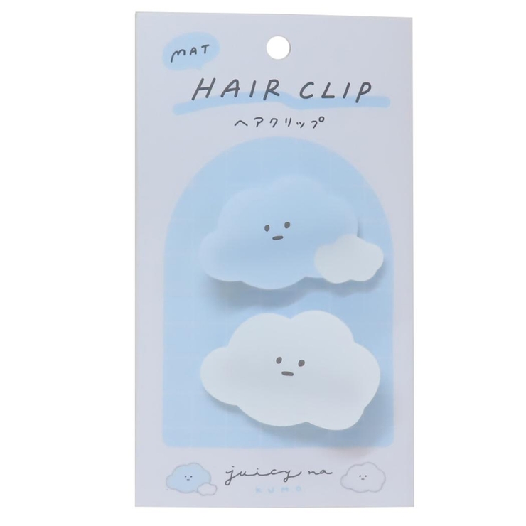 ヘアアクセ マットヘアクリップ ジューシーなくも | cinemacollection | 詳細画像1 