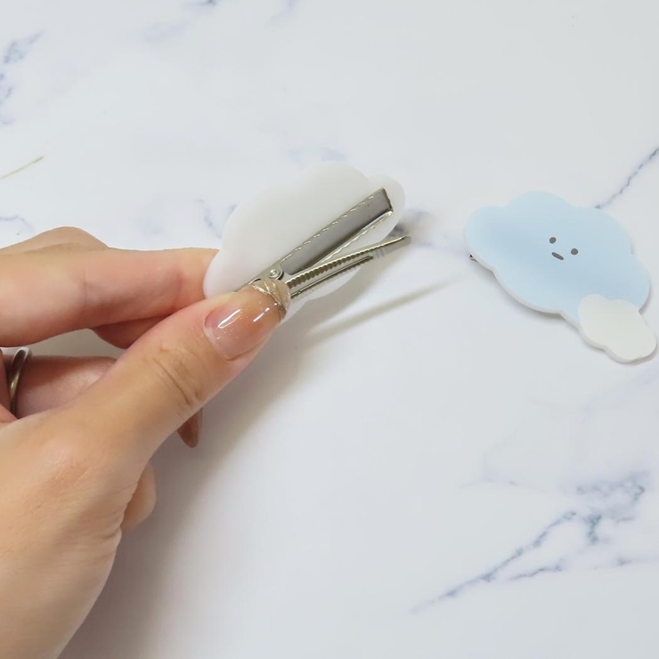 ヘアアクセ マットヘアクリップ ジューシーなくも | cinemacollection | 詳細画像2 