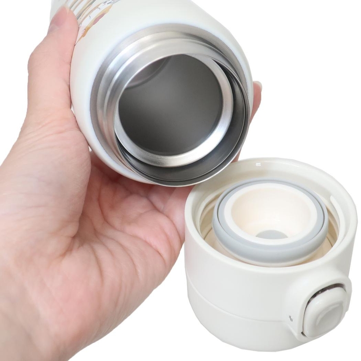 モフサンド 保温保冷水筒 ステンレスワンプッシュボトル | cinemacollection | 詳細画像4 