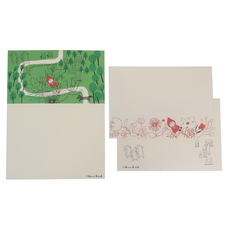 手紙セット レターセット 赤ずきん | cinemacollection | 詳細画像2 