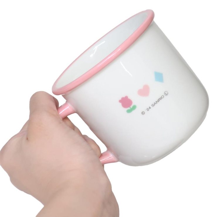 ハローキティ マグカップ ホーロー風マグ[品番：BREW0151732