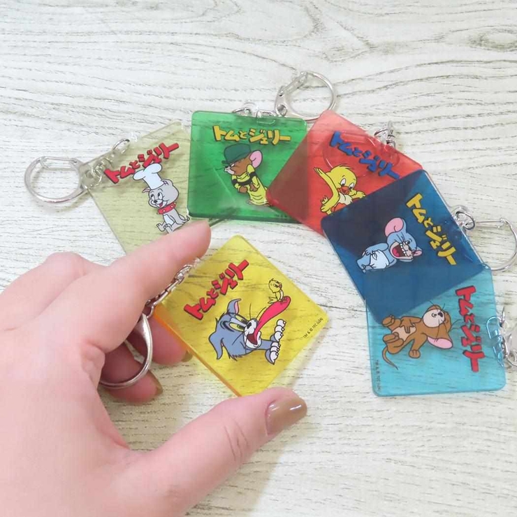 トムとジェリー キーリング カラーアクリルキーホルダー | cinemacollection | 詳細画像2 