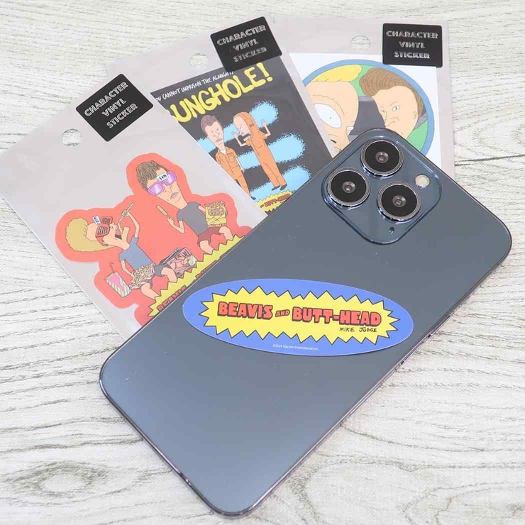 ビーバスアンドバットヘッド ダイカットシール キャラクターステッカー | cinemacollection | 詳細画像2 