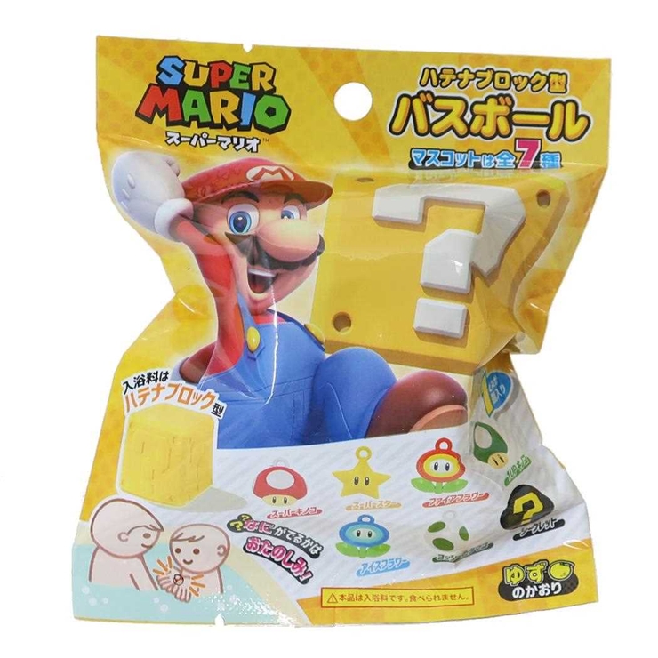 スーパーマリオ 入浴剤 ハテナブロック型バスボール [品番：BREW0155115]｜cinemacollection【KIDS】（シネマコレクション）のキッズファッション通販｜SHOPLIST（ショップリスト）