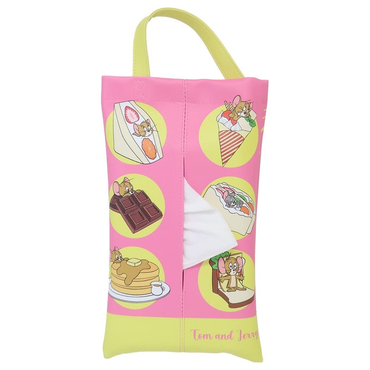 トムとジェリー ティッシュカバー 合皮ティッシュボックスケース | cinemacollection | 詳細画像1 