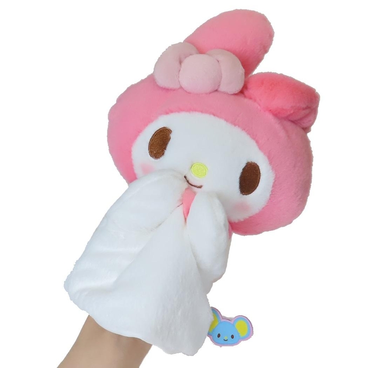 独特の素材 マイメロディ ハンドパペット[品番：BREW0155626 ぬいぐるみ玩具 ぬいぐるみ