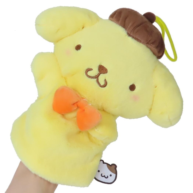 ポムポムプリン ぬいぐるみ玩具 ハンドパペット[品番