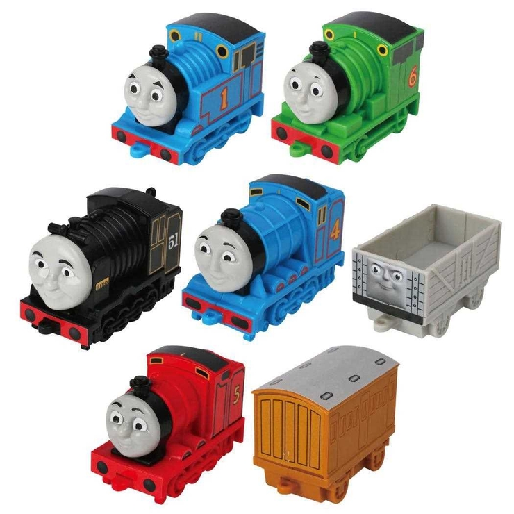 上品な きかんしゃトーマス おもちゃ トーマスの7両連結セット[品番 下着・アンダーウェア