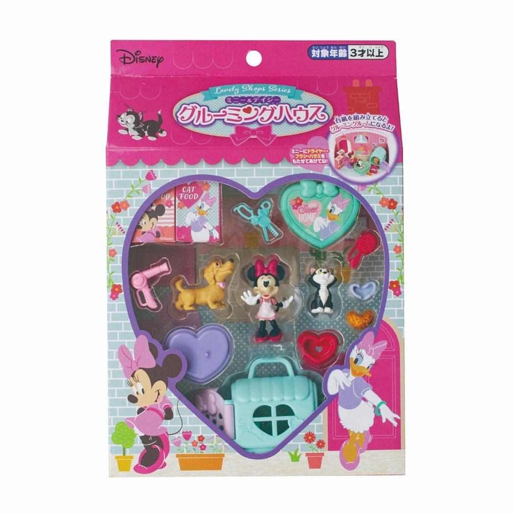ミニー＆デイジー おもちゃ Lovelyshopsseriesグルーミングハウス | cinemacollection | 詳細画像1 