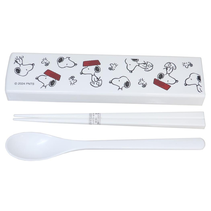 スヌーピー コンビセット おはし＆スプーンのツインセット | cinemacollection | 詳細画像1 