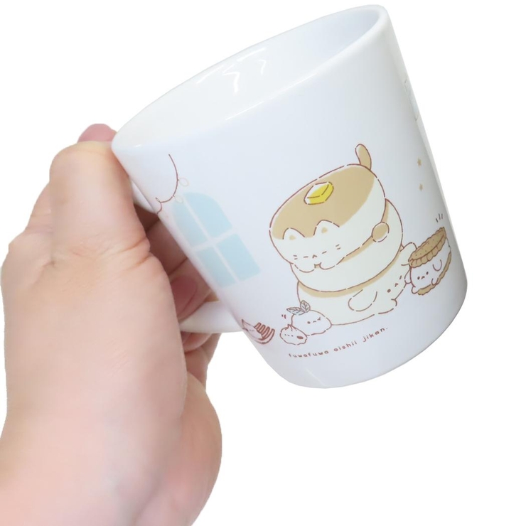 タオルマグカップ 食器ギフト マグカップ＆タオルセット ゆるかふぇびより[品番