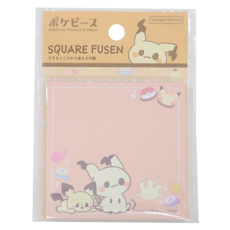 ポケットモンスター 付せん スクエア付箋[品番：BREW0156690